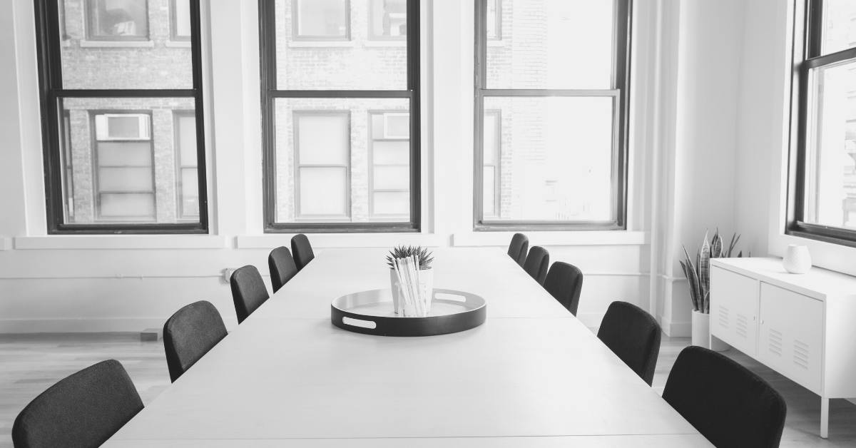 Chairs at a desk